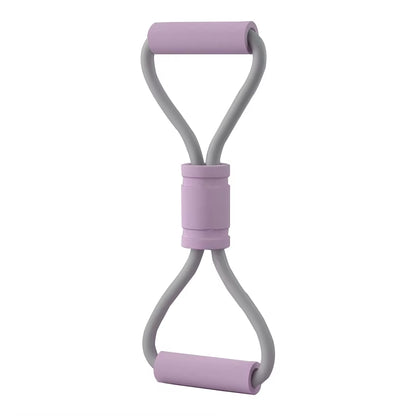 Figure 8 Resistance Bands, Multi-Function 8 Shaped Resistance Band, Resistance Band Elastic, for Home Gym, Training, Stretching.